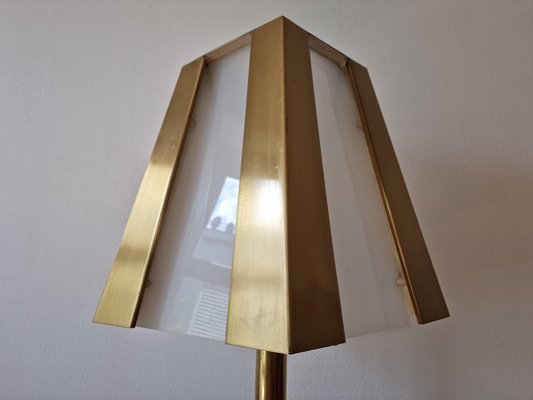 Large Mid-Century Brass Table Lamp, 1970s-TZ-1315595