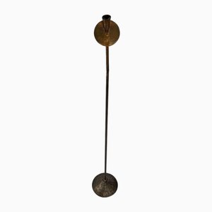 Large Mid-Century Brutalist Candleholder in Brass, 1950s-RMX-2019895