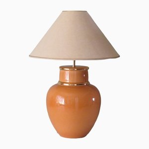 Large Mid-Century Ceramic Table Lamp by Louis Drimmer, France, 1970-UKG-1257053