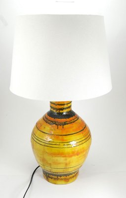 Large Mid-Century Ceramic Table Lamp by Zsuzsa Heller, 1970's-UWE-856034