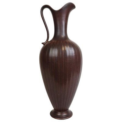 Large Mid-Century Ceramic Vase Gunnar Nylund by Rörstrand, Sweden-UYK-806801