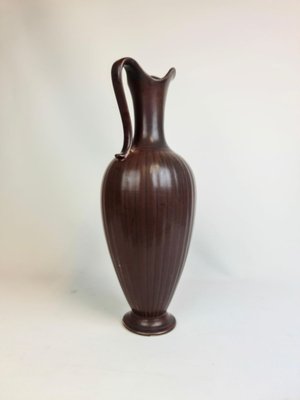 Large Mid-Century Ceramic Vase Gunnar Nylund by Rörstrand, Sweden-UYK-806801