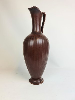 Large Mid-Century Ceramic Vase Gunnar Nylund by Rörstrand, Sweden-UYK-806801