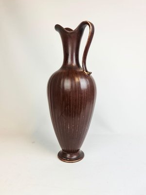 Large Mid-Century Ceramic Vase Gunnar Nylund by Rörstrand, Sweden-UYK-806801