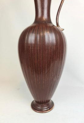 Large Mid-Century Ceramic Vase Gunnar Nylund by Rörstrand, Sweden-UYK-806801