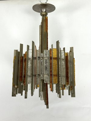 Large Mid-Century Chandelier by Albano Poli for Poliarte, Italy, 1970s-OT-1782126