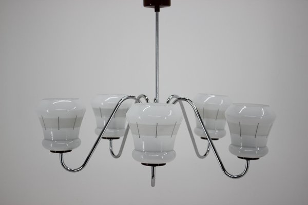 Large Mid-Century Chandelier from Lidokov, 1960s-TZ-602160