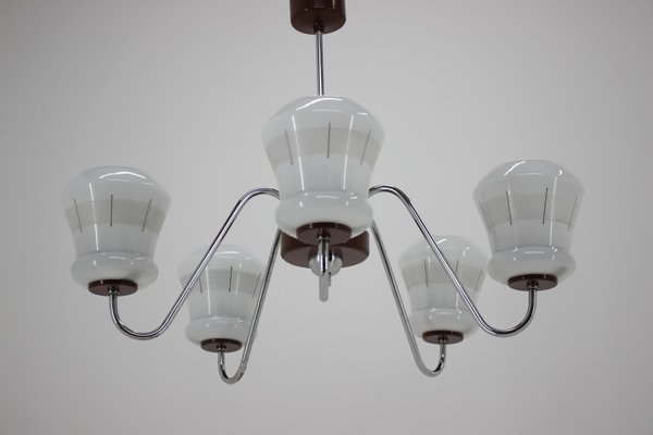 Large Mid-Century Chandelier from Lidokov, 1960s-TZ-602160