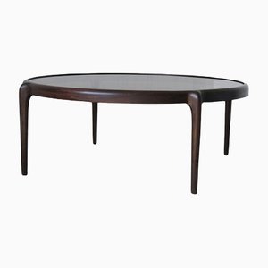 Large Mid-Century Coffee Table in Mahogany-UMB-1382258