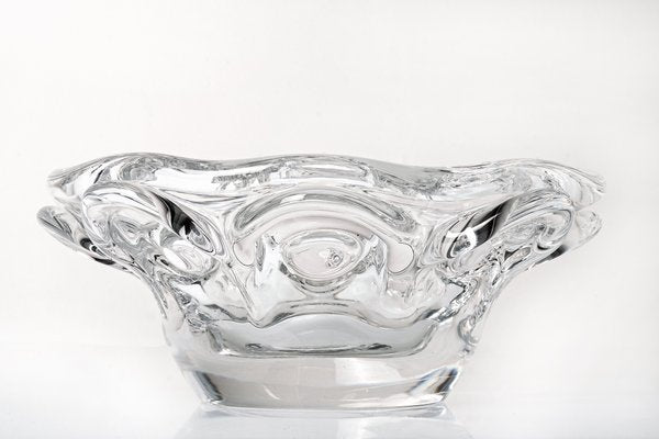 Large Mid-Century Crystal Bowl from Val Saint Lambert-LBS-795923