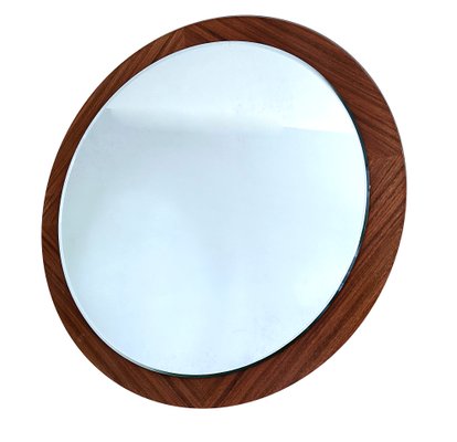 Large Mid-Century Danish Modern Mirror in Teak, 1960s-GUT-2034612