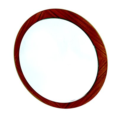 Large Mid-Century Danish Modern Mirror in Teak, 1960s-GUT-2034612