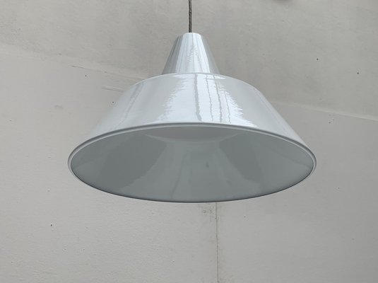 Large Mid-Century Danish Pendant Lamp by Emaille Amatur for Louis Poulsen-UAH-1033693