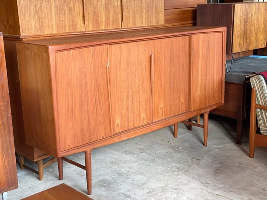 Large Mid-Century Danish Sideboard in Teak from Aco Møbler, 1960s-WSA-1006128