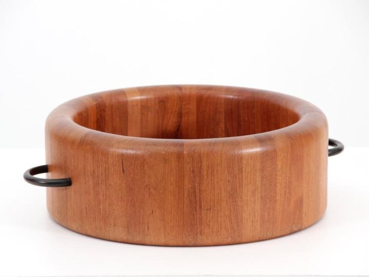 Large Mid-Century Danish Teak Bowl attributed to Digsmed, Denmark, 1960s