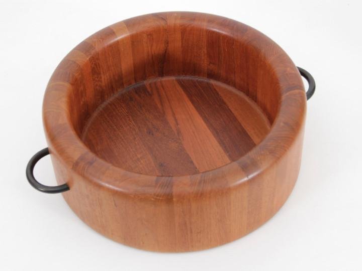 Large Mid-Century Danish Teak Bowl attributed to Digsmed, Denmark, 1960s