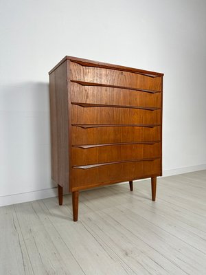 Large Mid-Century Danish Teak Chest of Drawers, 1960s-XCQ-2042136