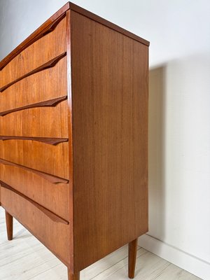 Large Mid-Century Danish Teak Chest of Drawers, 1960s-XCQ-2042136