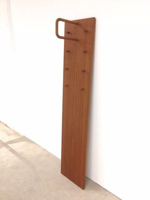 Large Mid-Century Danish Wall Coat Rack, 1960s-WSA-831258