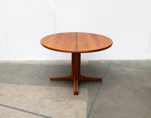 Large Mid-Century Extendable Teak Dining Table by Karl Erik Ekselius for Joc Vetlanda, 1960s-UAH-1318472