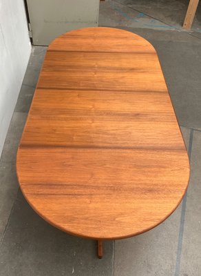 Large Mid-Century Extendable Teak Dining Table by Karl Erik Ekselius for Joc Vetlanda, 1960s-UAH-1318472