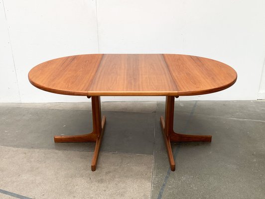 Large Mid-Century Extendable Teak Dining Table by Karl Erik Ekselius for Joc Vetlanda, 1960s-UAH-1318472