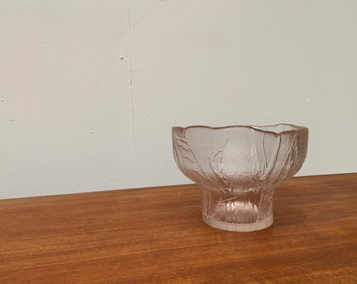 Large Mid-Century Finnish Glass Bowl by Kaija Aarikaikka for Humppila-UAH-1057017