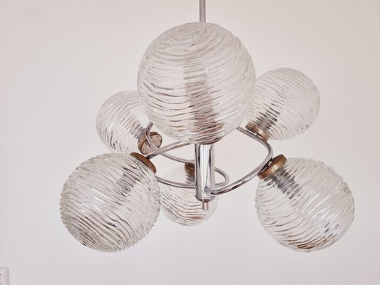 Large Mid-Century Galaxy Sputnik Chandelier, Germany, 1970s-TZ-1734491