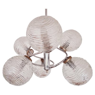 Large Mid-Century Galaxy Sputnik Chandelier, Germany, 1970s-TZ-1734491