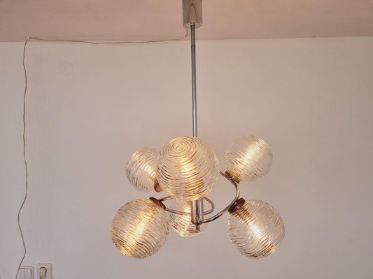 Large Mid-Century Galaxy Sputnik Chandelier, Germany, 1970s-TZ-1734491