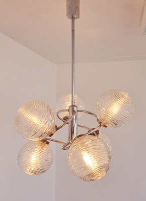 Large Mid-Century Galaxy Sputnik Chandelier, Germany, 1970s-TZ-1734491