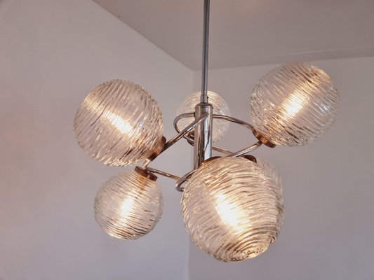 Large Mid-Century Galaxy Sputnik Chandelier, Germany, 1970s-TZ-1734491