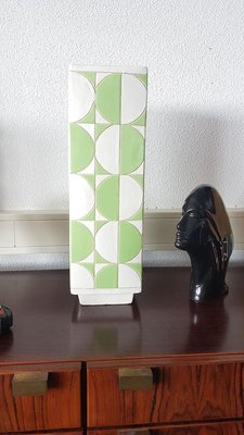 Large Mid-Century Geometric Pop Art Vase by Verner Panton-LDW-891458