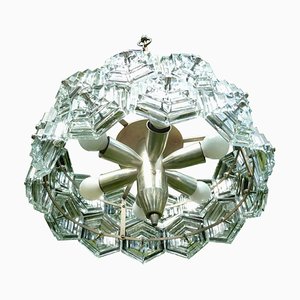 Large Mid-Century German Ballroom Chandelier by VEB Leuchten-VLZ-711864