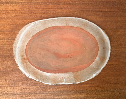 Large Mid-Century German Ceramic Fish Plate-UAH-1315275