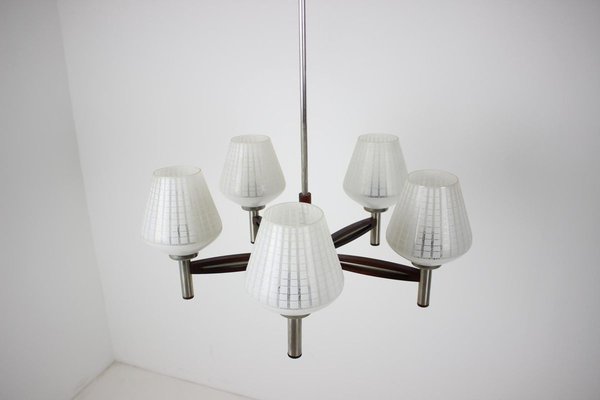 Large Mid-Century German Chandelier, 1970s-TZ-762537