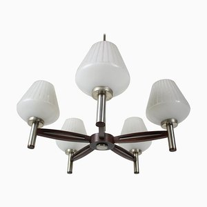 Large Mid-Century German Chandelier, 1970s-TZ-762537