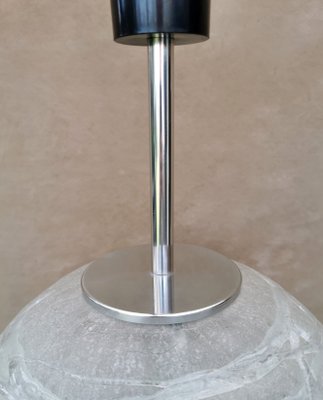 Large Mid-Century German Glass Ceiling Lamp from Zenith, 1960s-FW-1268325