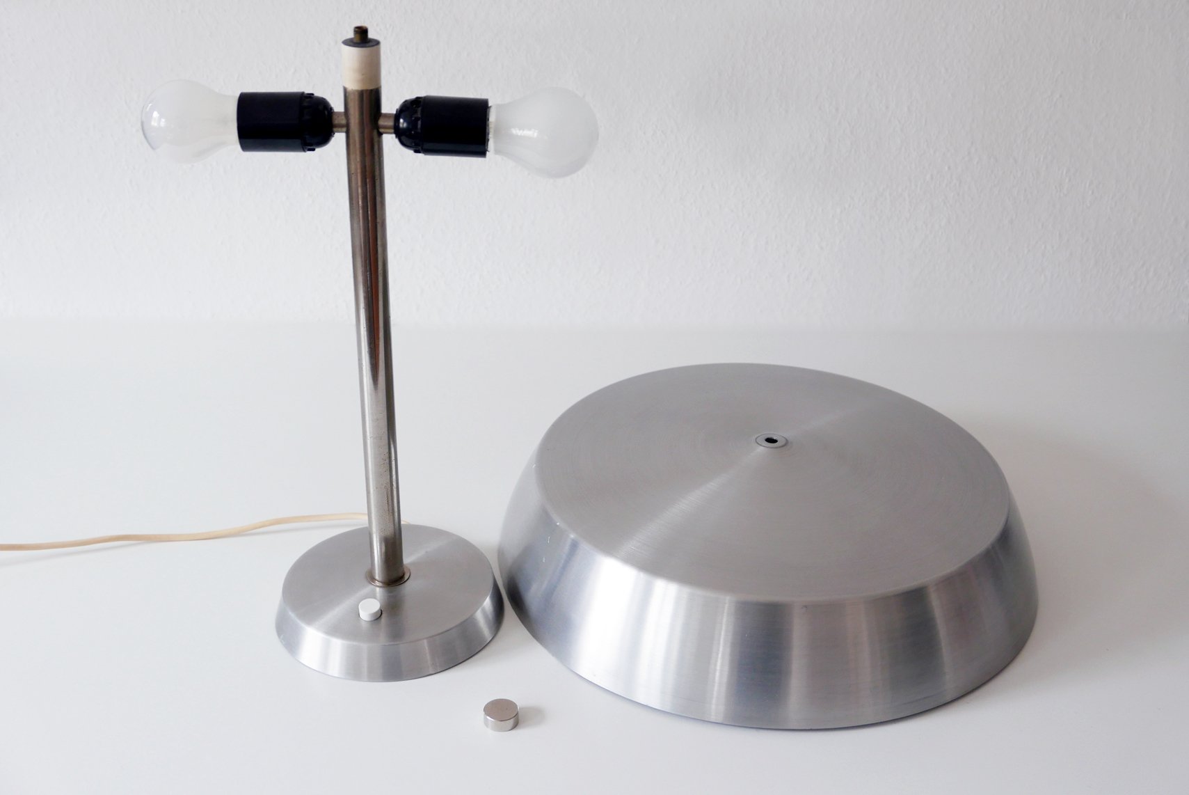 Large Mid-Century German Modern Table Lamp from SIS, 1970s