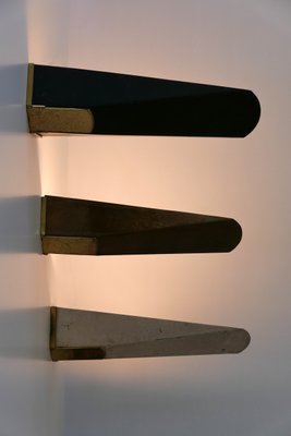 Large Mid-Century German Sconces, 1950s, Set of 3-WPT-621623