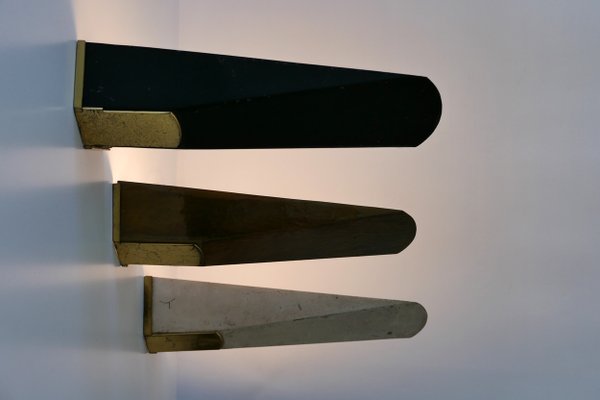 Large Mid-Century German Sconces, 1950s, Set of 3-WPT-621623