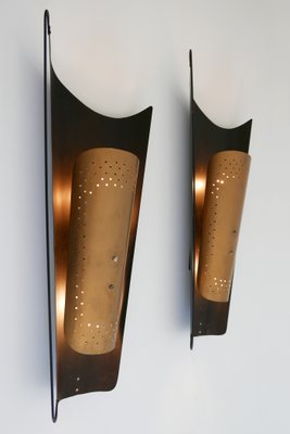 Large Mid-Century German Sconces from Karl Walther Nachf., 1950s, Set of 2-WPT-644709