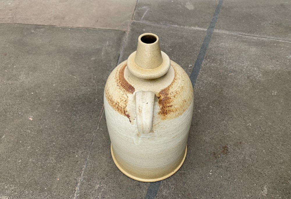 Large Mid-Century German Studio Pottery Floor Jug Vase from Rudi Stahl, 1960s