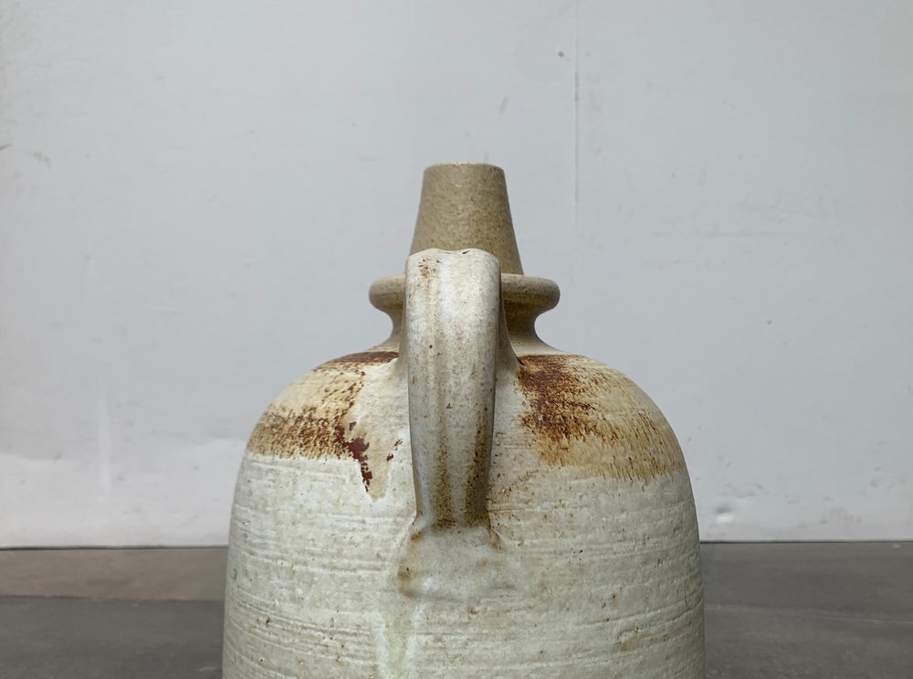 Large Mid-Century German Studio Pottery Floor Jug Vase from Rudi Stahl, 1960s