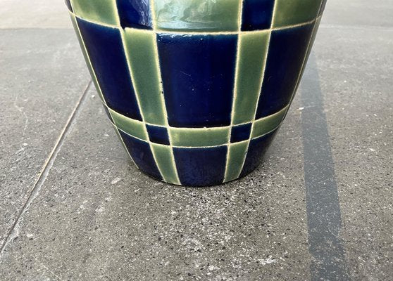 Large Mid-Century German Studio Pottery Floor Vase, 1960s-UAH-1725098