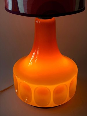 Large Mid-Century German Table Lamp with Glass Base, 1970s-BAF-763382