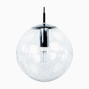 Large Mid-Century Glass Globe Ceiling Lamp from Raak-GE-669747