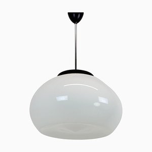 Large Mid-Century Glass Pendant, 1960s-TZ-1441672