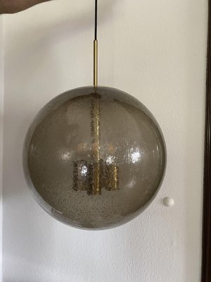 Large Mid-Century Globe Hanging Lamp from Peill & Putzler, 1960s-PYR-1315481