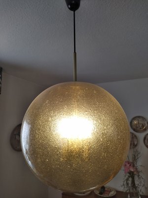 Large Mid-Century Globe Hanging Lamp from Peill & Putzler, 1960s-PYR-1315481